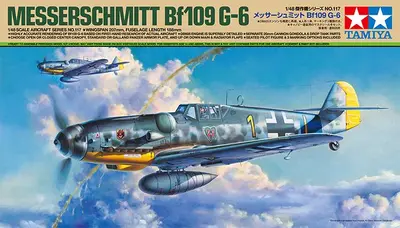 Niemiecki samolot myśliwski Messerschmitt Bf-109G6