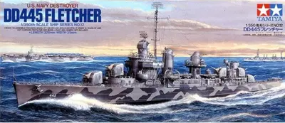 Amerykański niszczyciel DD-445 typu Fletcher
