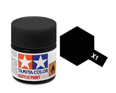Farba olejna X-1 Black gloss / 10ml