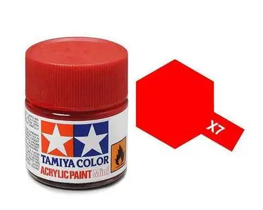 Farba akrylowa - X-7 Red gloss / 10ml