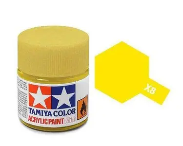 Farba olejna X-8 Lemon Yellow gloss / 10ml