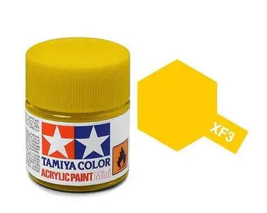 Farba akrylowa - XF-3 Yellow matt / 10ml