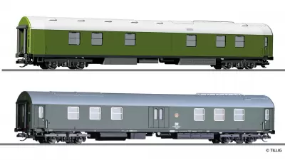 Zestaw 2 wagonów osobowych „Saloon Car Train 5”