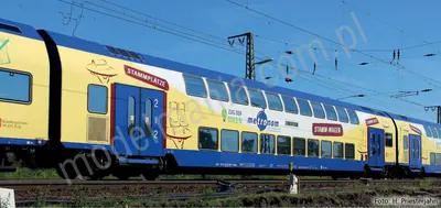 Piętrowy wagon osobowy kl. 2 Metronom