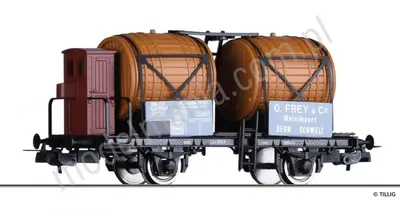 Wagon towarowy cysterna do transportu wina „O. Frey & Cie. Weinimporte“