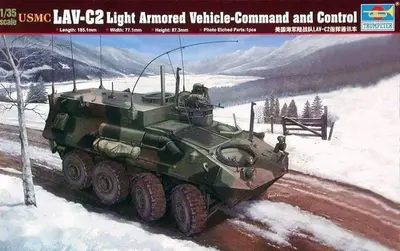 Amerykański wóz opancerzony LAV-C2 Command & Control