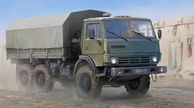 Radziecka ciężarówka KAMAZ 4310