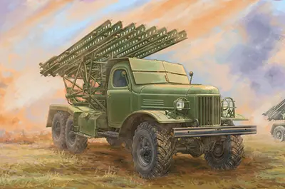 Wyrzutnia rakiet BM-14 NM Katiusza (polskie malowanie)