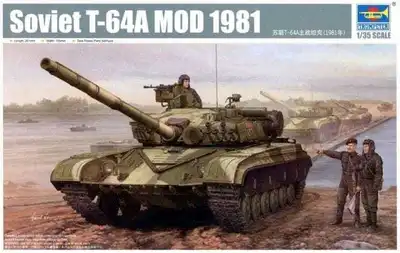 Sowiecki czołg T-64A MBT model 1981