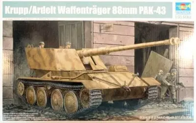 Niemiecki niszczyciel Krupp/Ardelt Waffentrager 88mm PAK-43