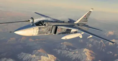Sowiecki samolot bombowo-szturmowy Su-24M Fencer-D