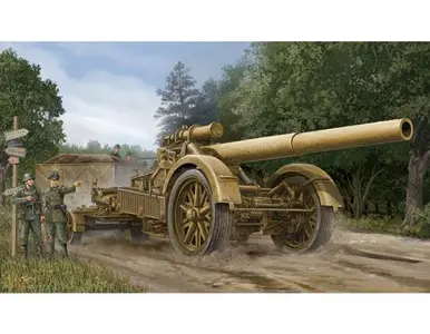 Niemiecka haubica (moździerz) 21 cm Mörser 18