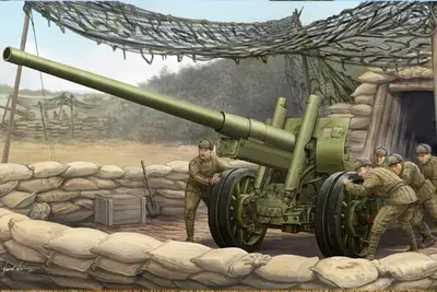 Sowieckie działo korpuśne 122mm M1931/1937 z podwoziem M1931 (A-19)