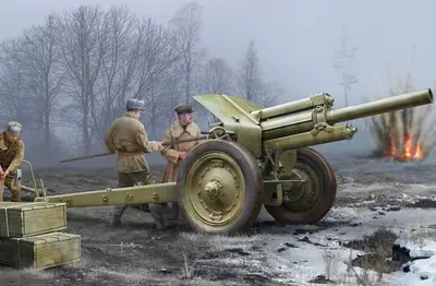 Sowiecka haubica kalibru 122mm 1938 M-30, wczesna wersja