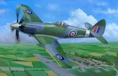 Brytyjski myśliwiec Supermarine Spiteful F.MK.14 Fighter (Spitfire)