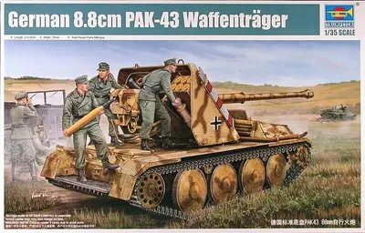 Niemiecki niszczyciel czołgów 8.8cm PAK-43 Waffentrager