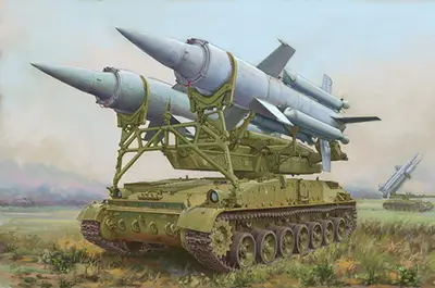 Sowiecki samobieżny rakietowy zestaw przeciwlotniczy 2K11A TEL w/9M8M Krug-a