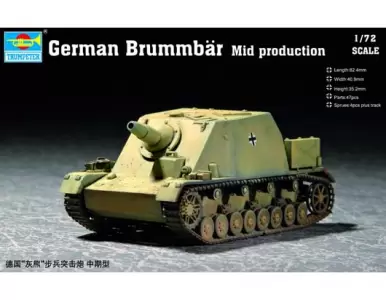 Niemieckie działo samobieżne Sturmpanzer IV Brummbär, wersja środkowa