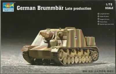 Niemieckie działo samobieżne Sturmpanzer Brummbär, wersja późna