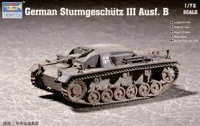 Niemieckie działo szturmowe Sturmgeschutz (StuG) III Ausf. B
