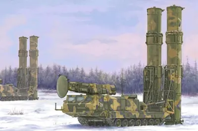 Radziecki system obrony przeciwlotniczej S-300V SAM 9A82 Telar 9M82 Giant
