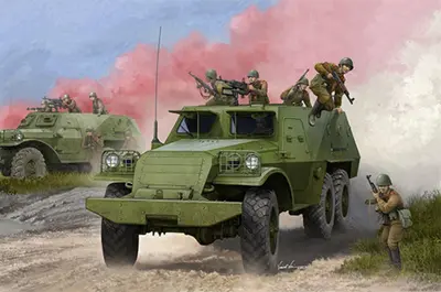 Sowiecki transporter kołowy BTR-152V1 APC