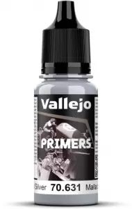 VALLEJO 70631 Surface Primer 18 ml. Chainmail Silver