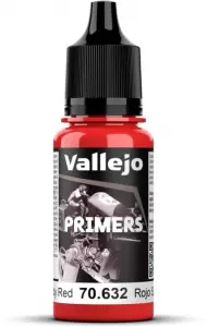 VALLEJO 70632 Surface Primer 18 ml. Bloody Red