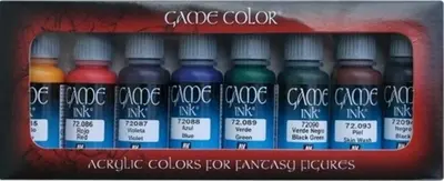 Game Color Zestaw 8 farb Game Inks