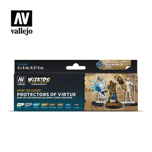 Zestaw 8 farb Wizkids Premium - Protectors of Virtue