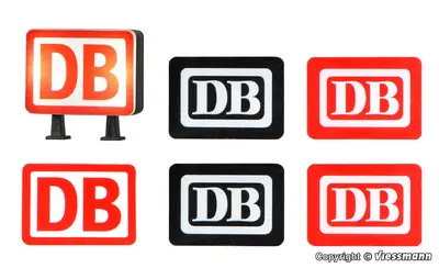 Zestaw podświetlanych znaków DB