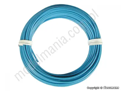 Kabel 0,14 mm², 10 m, niebieski