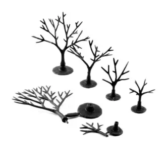 Zestaw pni z szkieletami drzew o rozmiarze 2-5cm / 114 szt