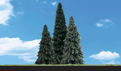 Zestaw drzew - Drzewa Iglaste 5.08-8.89cm / 5 szt